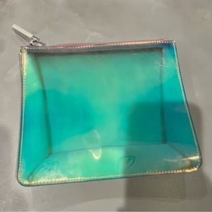 Stoney Clover Lane Iridescent Zippered Pouch